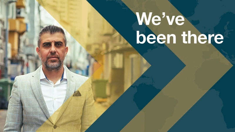 Control Risks 50 year anniversary landing page hero banner 