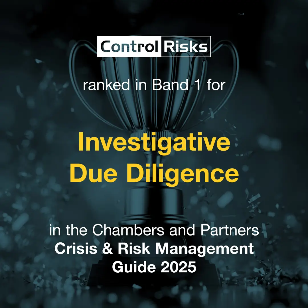Ranked in Band 1 for Investigative Due Diligence