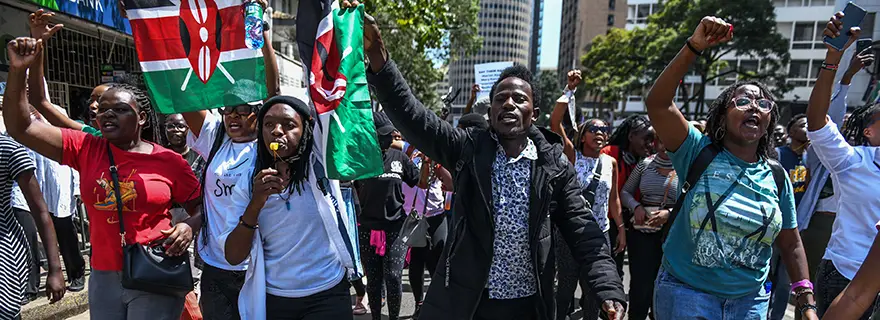Kenya protests set for 7 July cloud President Ruto’s ambitions