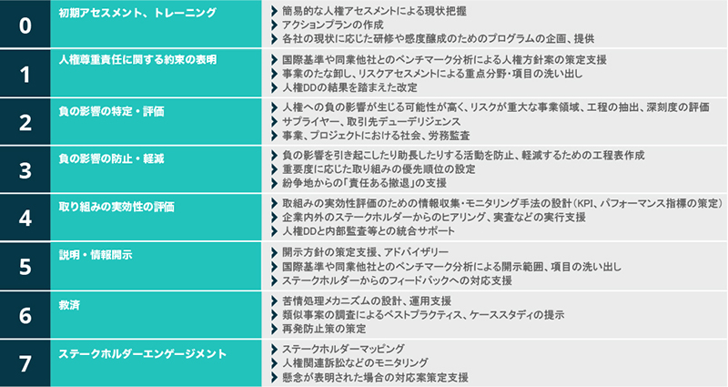 人権デュー・デリジェンス：ビジネスと人権
